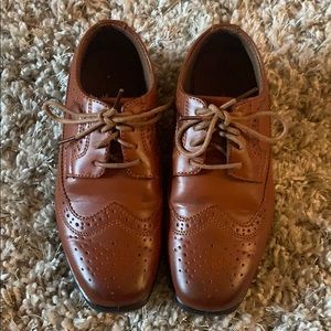 Like new Boys Deer Stag Oxfords Dress Shoes